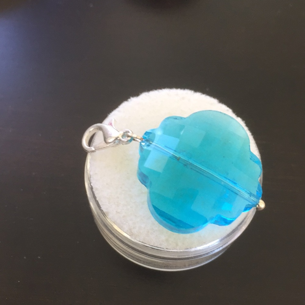 Origami Owl Turquoise Dangle Pendant